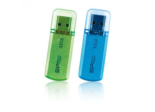USB Flash Silicon-Power Helios 101 32 Гб (Зеленый)